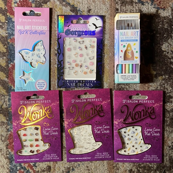 Nail Bundle UV/LED Gel Lamps Glazing Powder One Step Pen Brush Set Decals - Picture 2 of 3